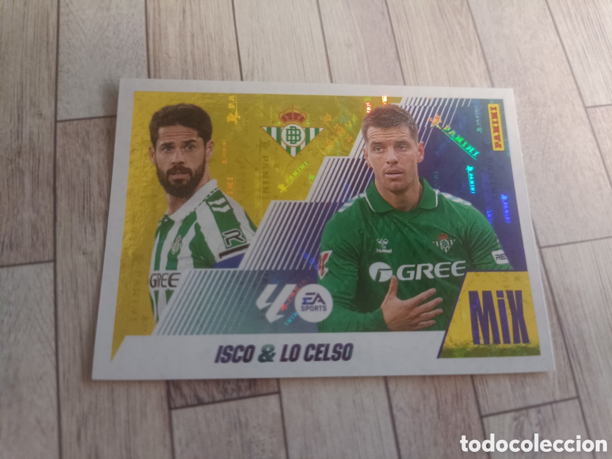 Football Stickers: ISCO LO CELSO BETIS MIX LIGA ESTE 2025 2026 PANINI 25 26