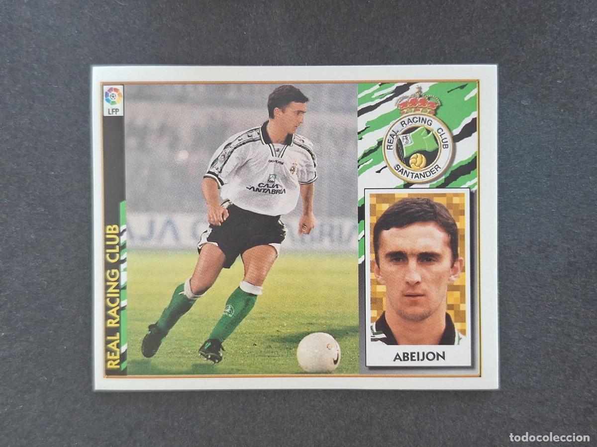 Football Stickers: L4 ABEIJON RACING DE SANTANDER COLOCA LIGA ESTE 1997 1998 97 98 NUNCA PEGADO SIN PEGAR