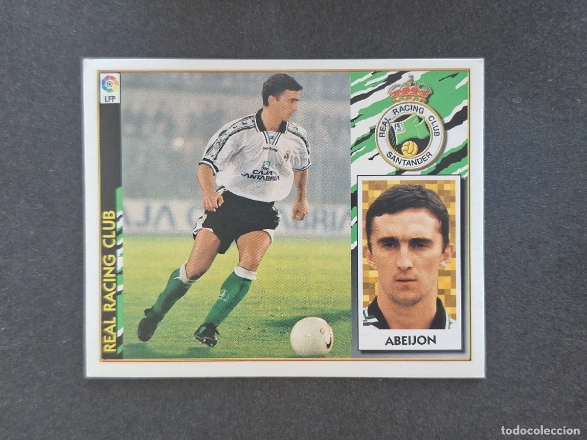 Football Stickers: L4 ABEIJON RACING DE SANTANDER COLOCA LIGA ESTE 1997 1998 97 98 NUNCA PEGADO SIN PEGAR