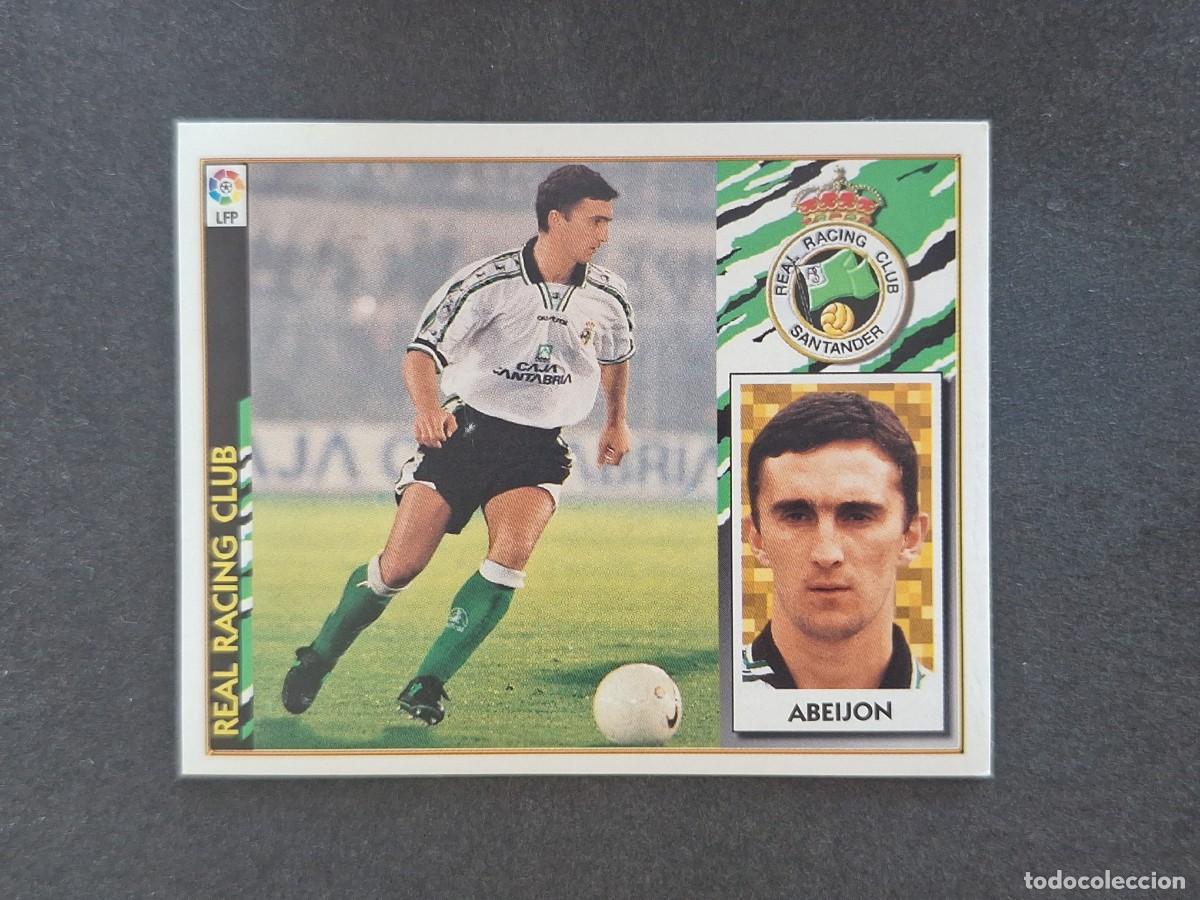 Football Stickers: L4 ABEIJON RACING DE SANTANDER COLOCA LIGA ESTE 1997 1998 97 98 NUNCA PEGADO SIN PEGAR