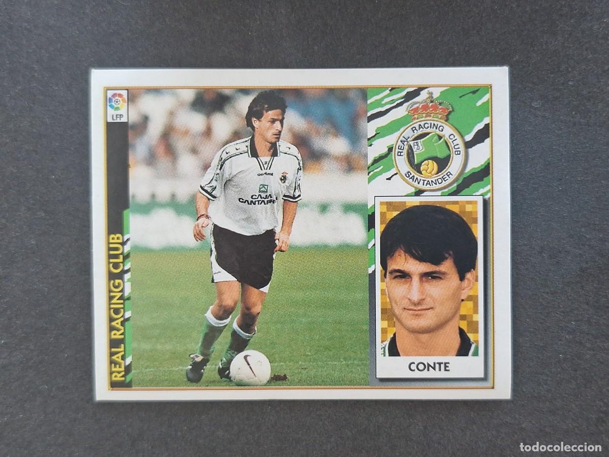 Football Stickers: L4 CONTE RACING DE SANTANDER COLOCA LIGA ESTE 1997 1998 97 98 NUNCA PEGADO SIN PEGAR