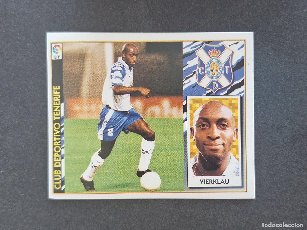Cartes &agrave; collectionner de Football: L4 VIERKLAU C. D. TENERIFE COLOCA LIGA ESTE 1997 1998 97 98 NUNCA PEGADO SIN PEGAR