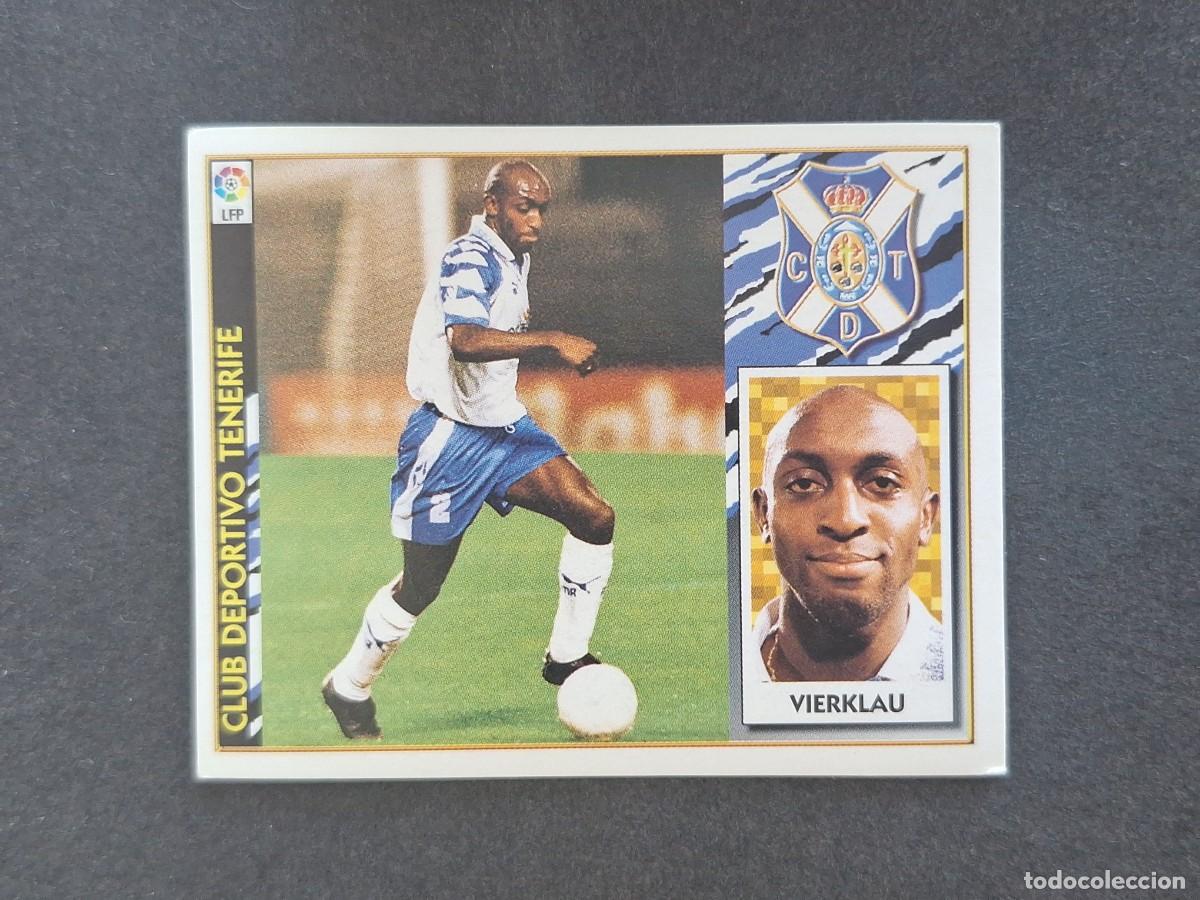 Cartes &agrave; collectionner de Football: L4 VIERKLAU C. D. TENERIFE COLOCA LIGA ESTE 1997 1998 97 98 NUNCA PEGADO SIN PEGAR