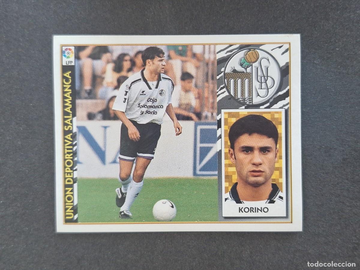 Fu&szlig;ball-Sticker: L4 KORINO U. D. SALAMANCA COLOCA LIGA ESTE 1997 1998 97 98 NUNCA PEGADO SIN PEGAR