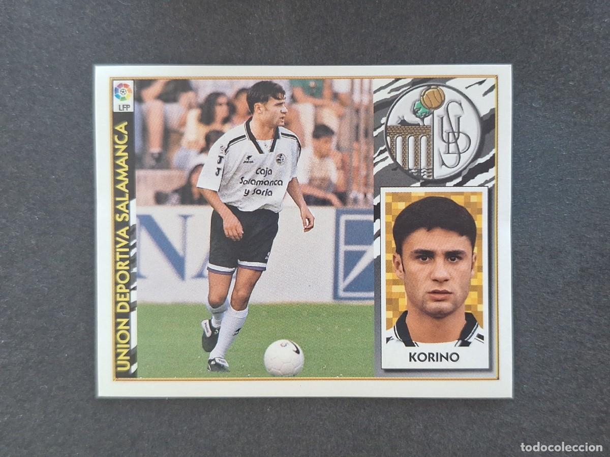 Fu&szlig;ball-Sticker: L4 KORINO U. D. SALAMANCA COLOCA LIGA ESTE 1997 1998 97 98 NUNCA PEGADO SIN PEGAR