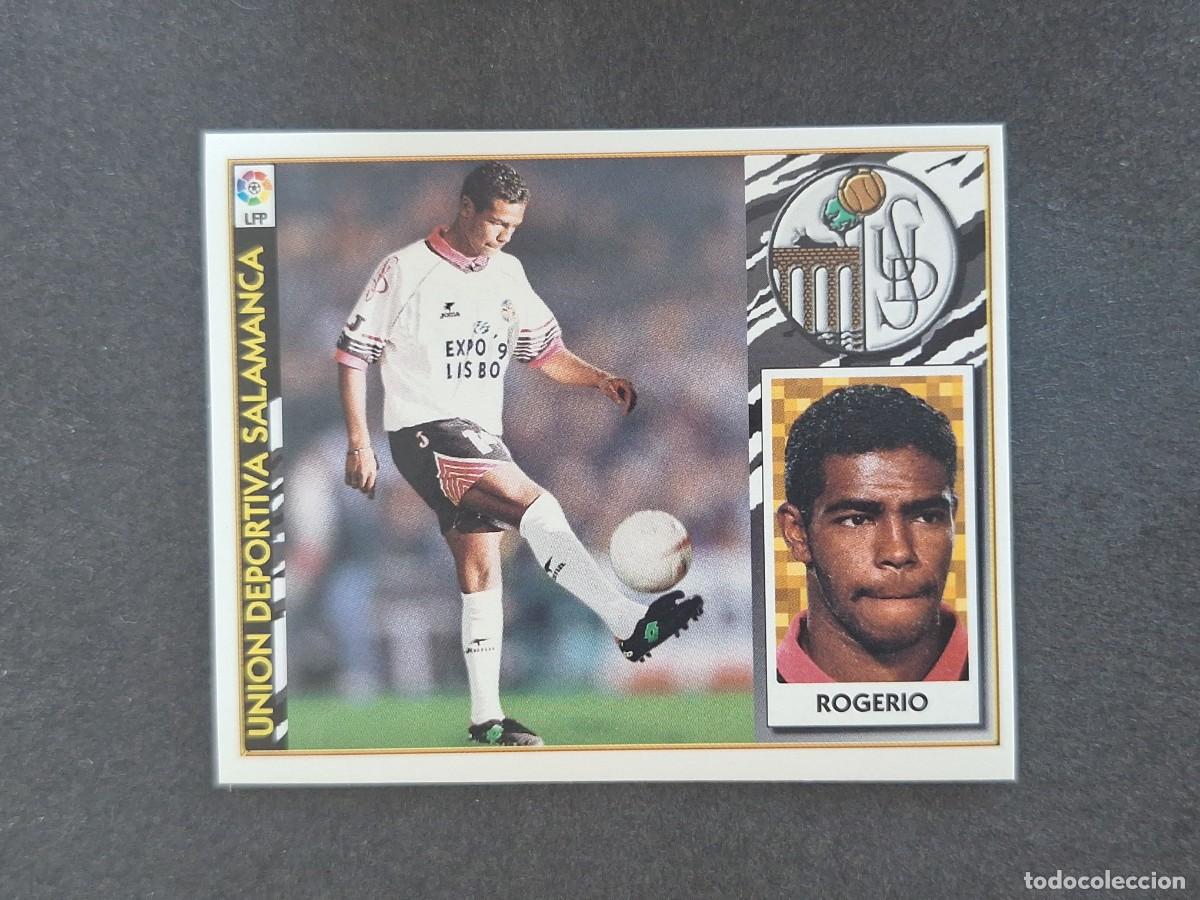 Fu&szlig;ball-Sticker: L4 ROGERIO U. D. SALAMANCA COLOCA LIGA ESTE 1997 1998 97 98 NUNCA PEGADO SIN PEGAR