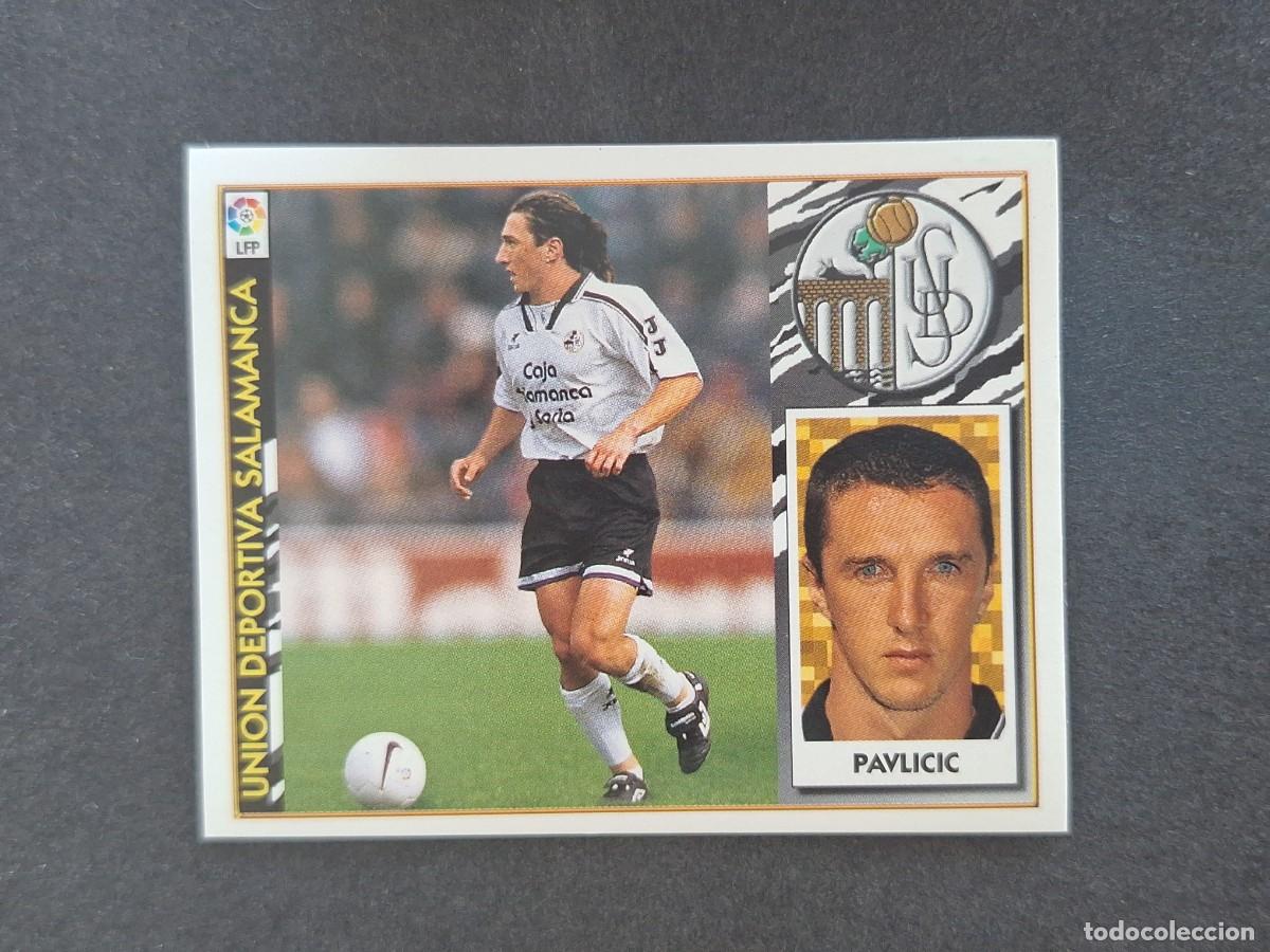 Fu&szlig;ball-Sticker: L4 PAVLICIC U. D. SALAMANCA COLOCA LIGA ESTE 1997 1998 97 98 NUNCA PEGADO SIN PEGAR