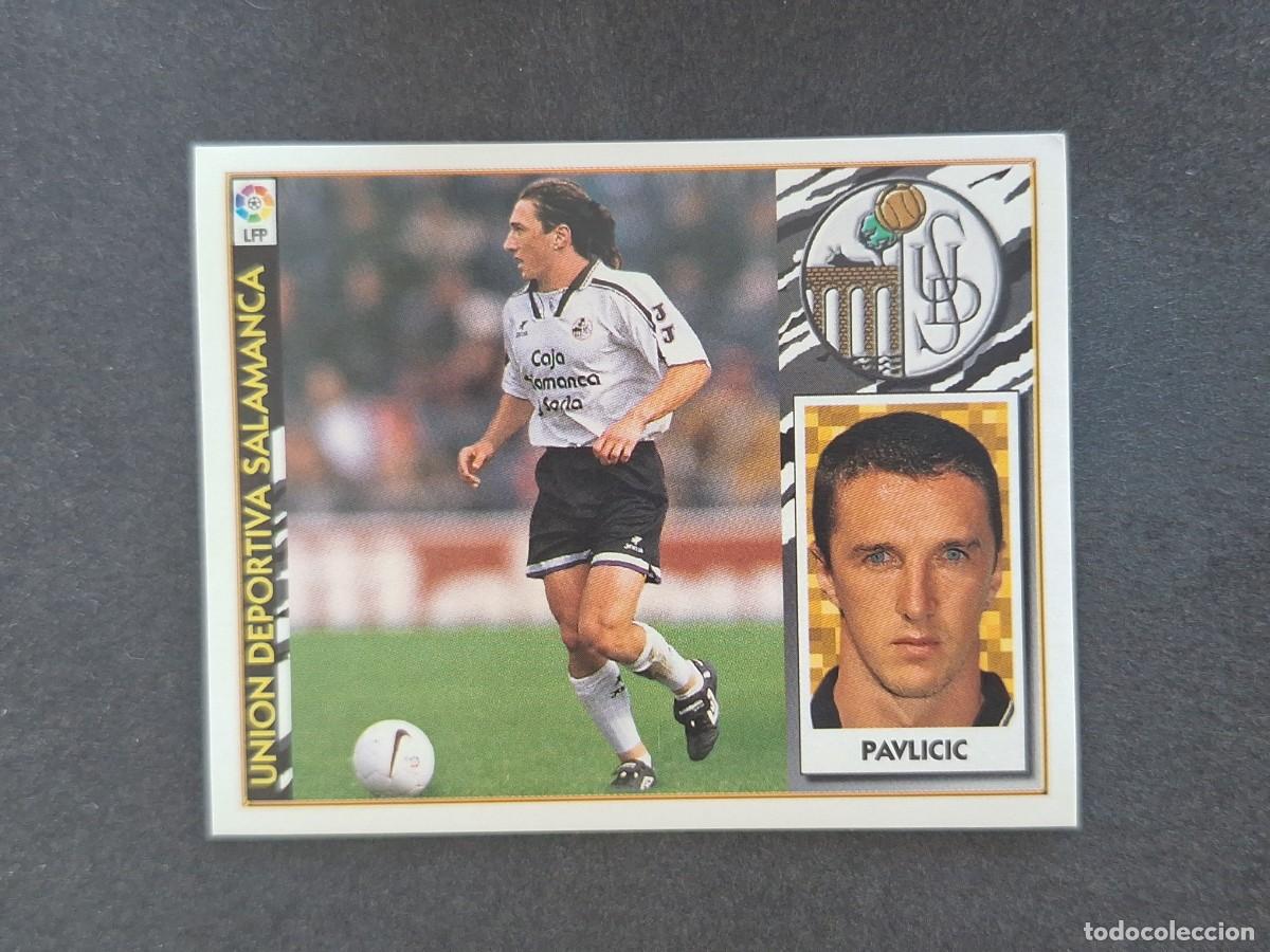 Fu&szlig;ball-Sticker: L4 PAVLICIC U. D. SALAMANCA COLOCA LIGA ESTE 1997 1998 97 98 NUNCA PEGADO SIN PEGAR