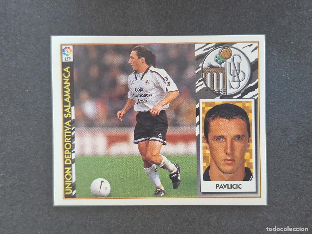 Fu&szlig;ball-Sticker: L4 PAVLICIC U. D. SALAMANCA COLOCA LIGA ESTE 1997 1998 97 98 NUNCA PEGADO SIN PEGAR