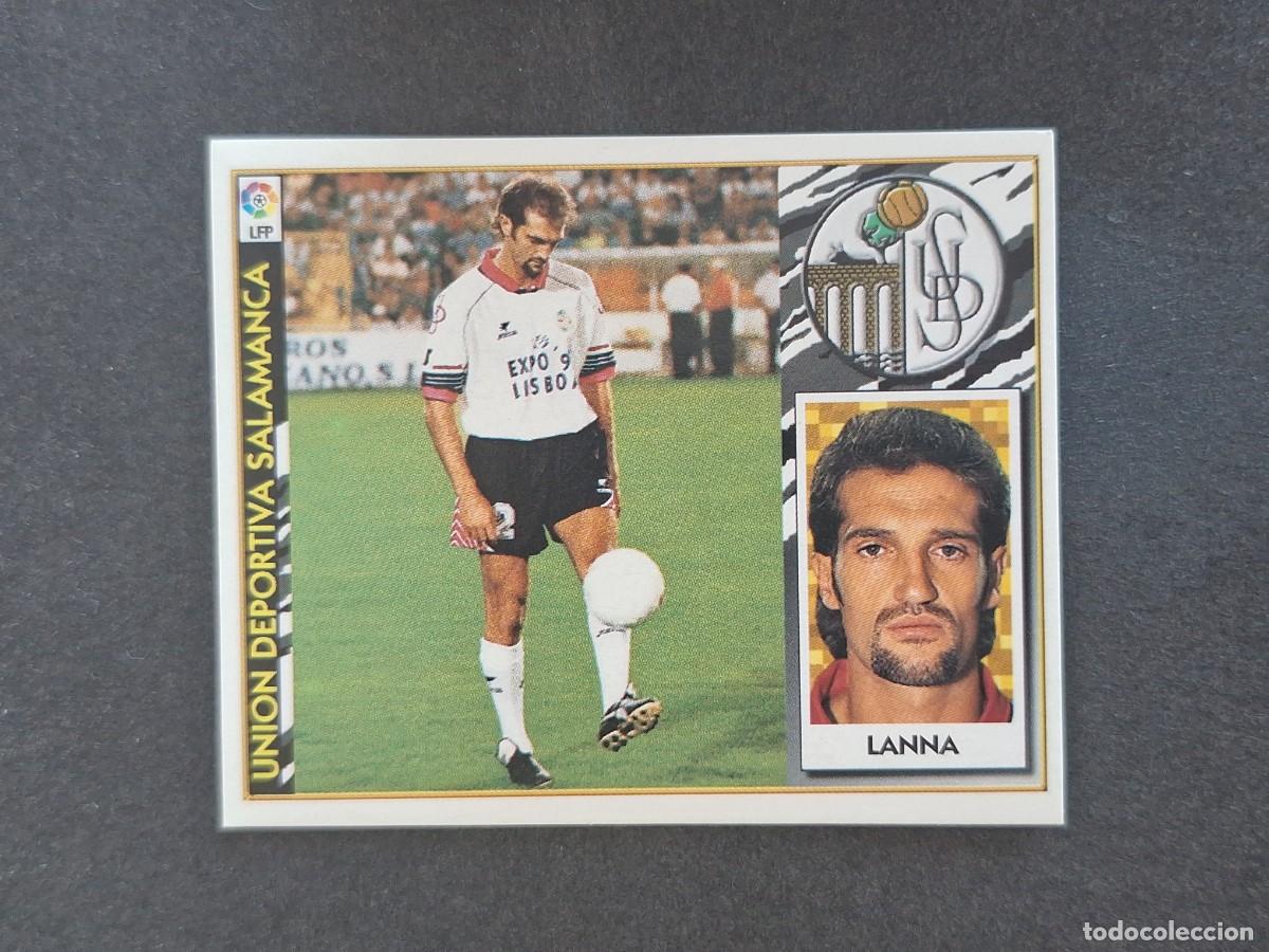Fu&szlig;ball-Sticker: L4 LANNA U. D. SALAMANCA COLOCA LIGA ESTE 1997 1998 97 98 NUNCA PEGADO SIN PEGAR