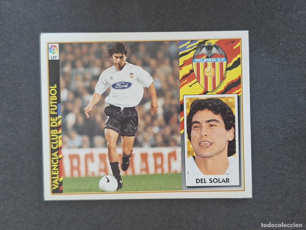 Cromos de Futebol: L4 DEL SOLAR VALENCIA C. F. COLOCA LIGA ESTE 1997 1998 97 98 NUNCA PEGADO SIN PEGAR