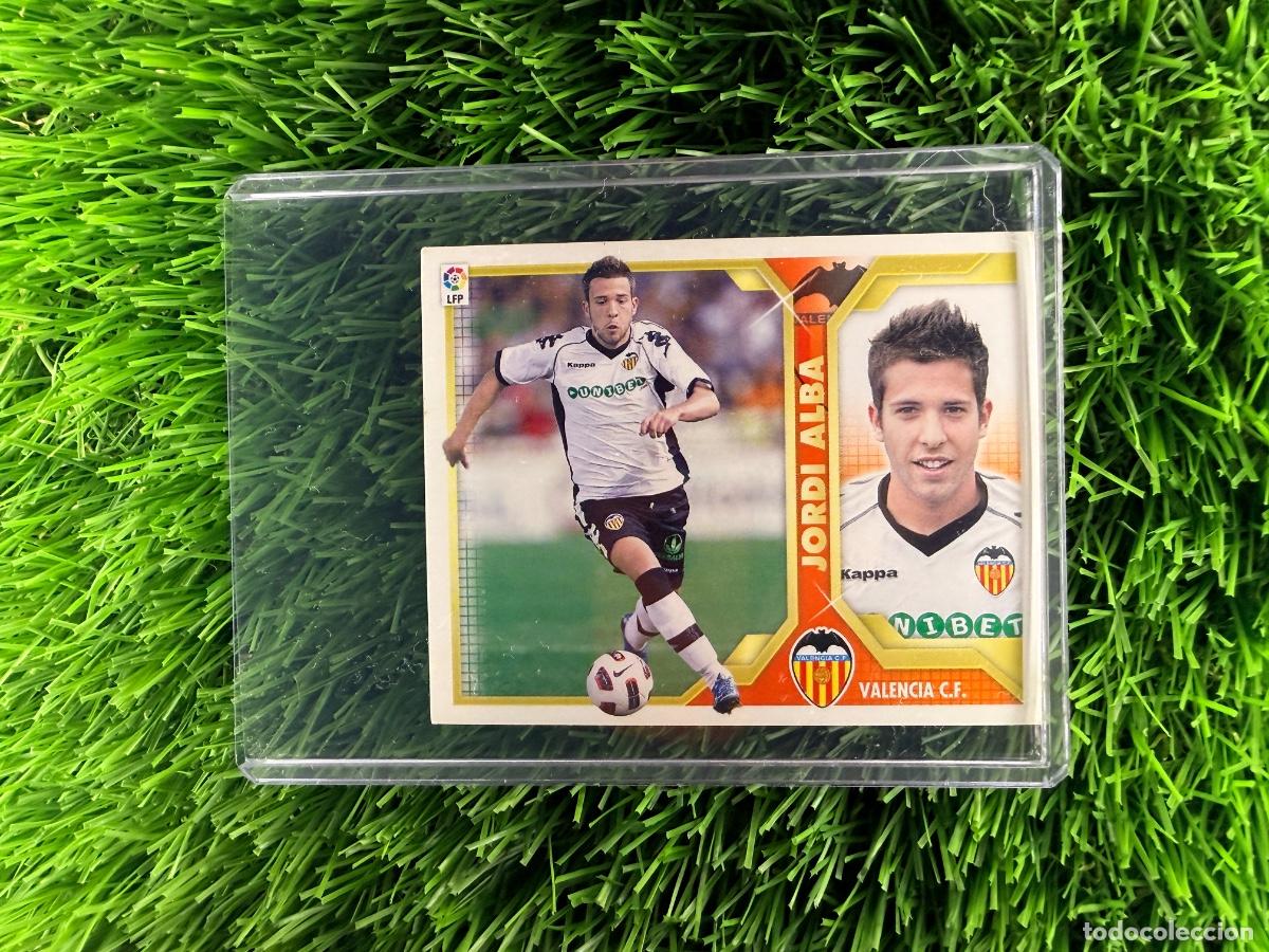 Football Stickers: N&ordm; 6B Jordi Alba Valencia CF Liga Este 11 12