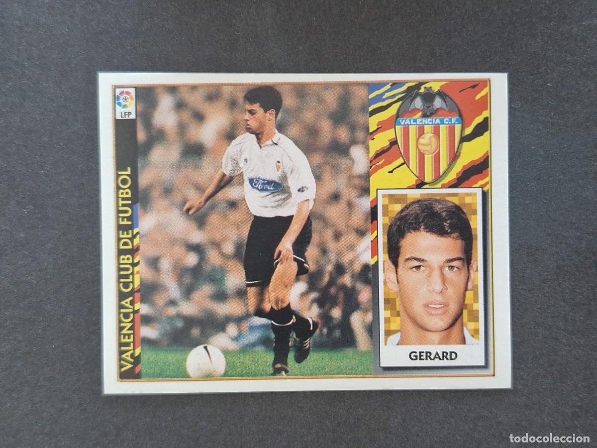 Cromos de Futebol: L4 GERARD VALENCIA C. F. COLOCA LIGA ESTE 1997 1998 97 98 NUNCA PEGADO SIN PEGAR