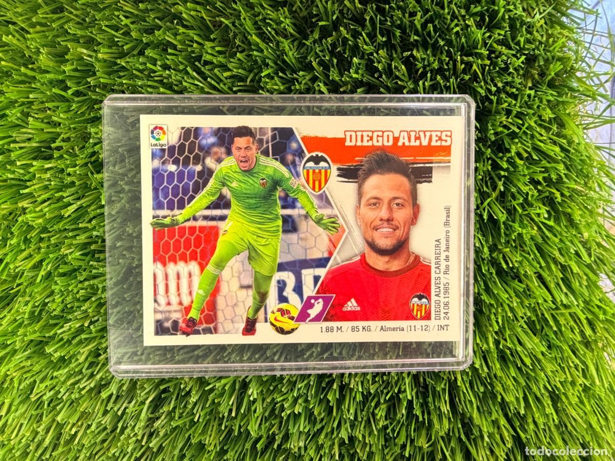 Cromos de Futebol: N&ordm; 3 Diego Alves Valencia CF Liga Este 15 16