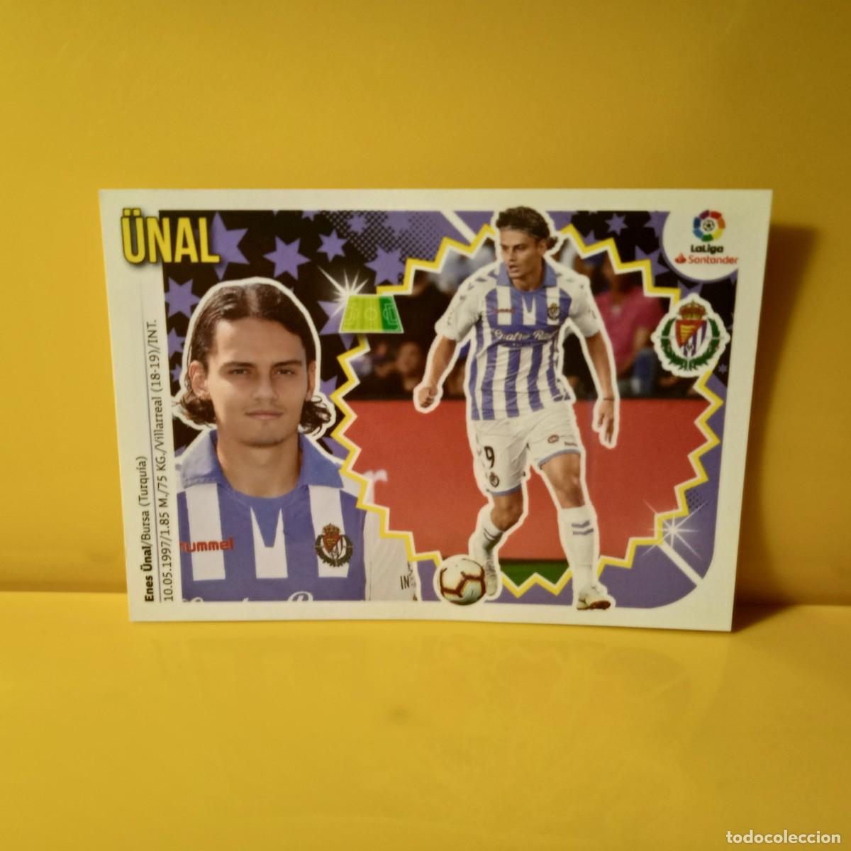Cromos de Futebol: EDICIONES ESTE 2018 2019 18 19 (&Uacute;LTIMOS FICHAJES) 43 &Uuml;NAL REAL VALLADOLID (4&ordf; EDICI&Oacute;N)