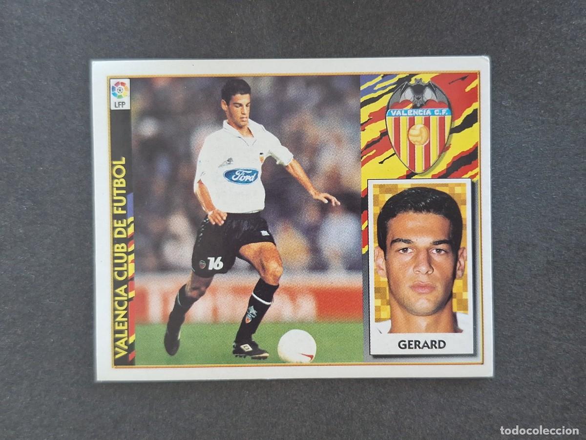 Cromos de Futebol: L4 GERARD VALENCIA C. F. VERSION COLOCA LIGA ESTE 1997 1998 97 98 NUNCA PEGADO SIN PEGAR