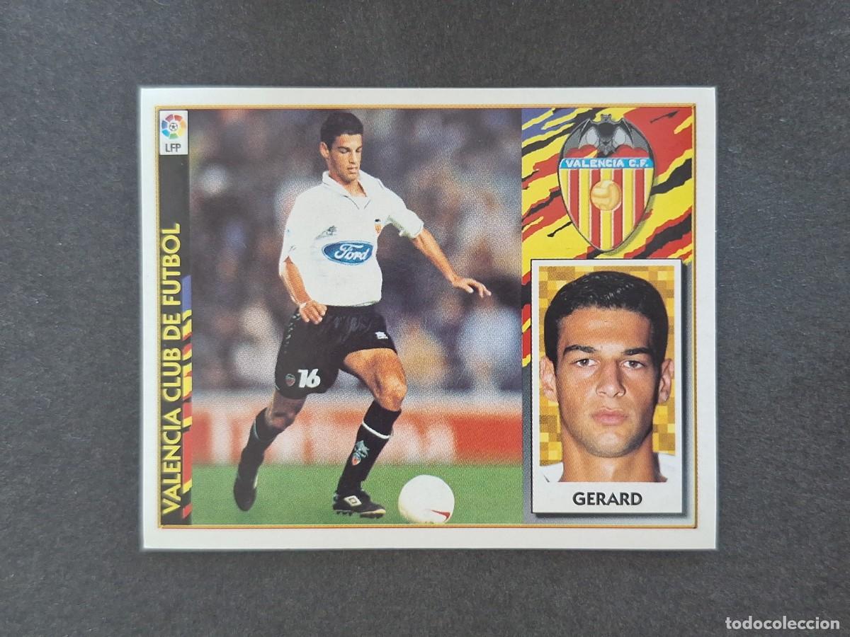 Cromos de Futebol: L4 GERARD VALENCIA C. F. VERSION COLOCA LIGA ESTE 1997 1998 97 98 NUNCA PEGADO SIN PEGAR