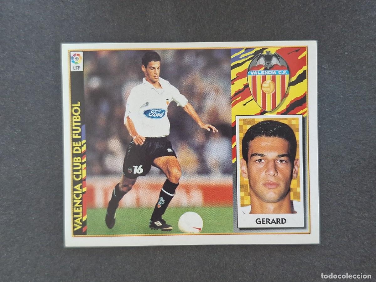Cromos de Futebol: L4 GERARD VALENCIA C. F. VERSION COLOCA LIGA ESTE 1997 1998 97 98 NUNCA PEGADO SIN PEGAR