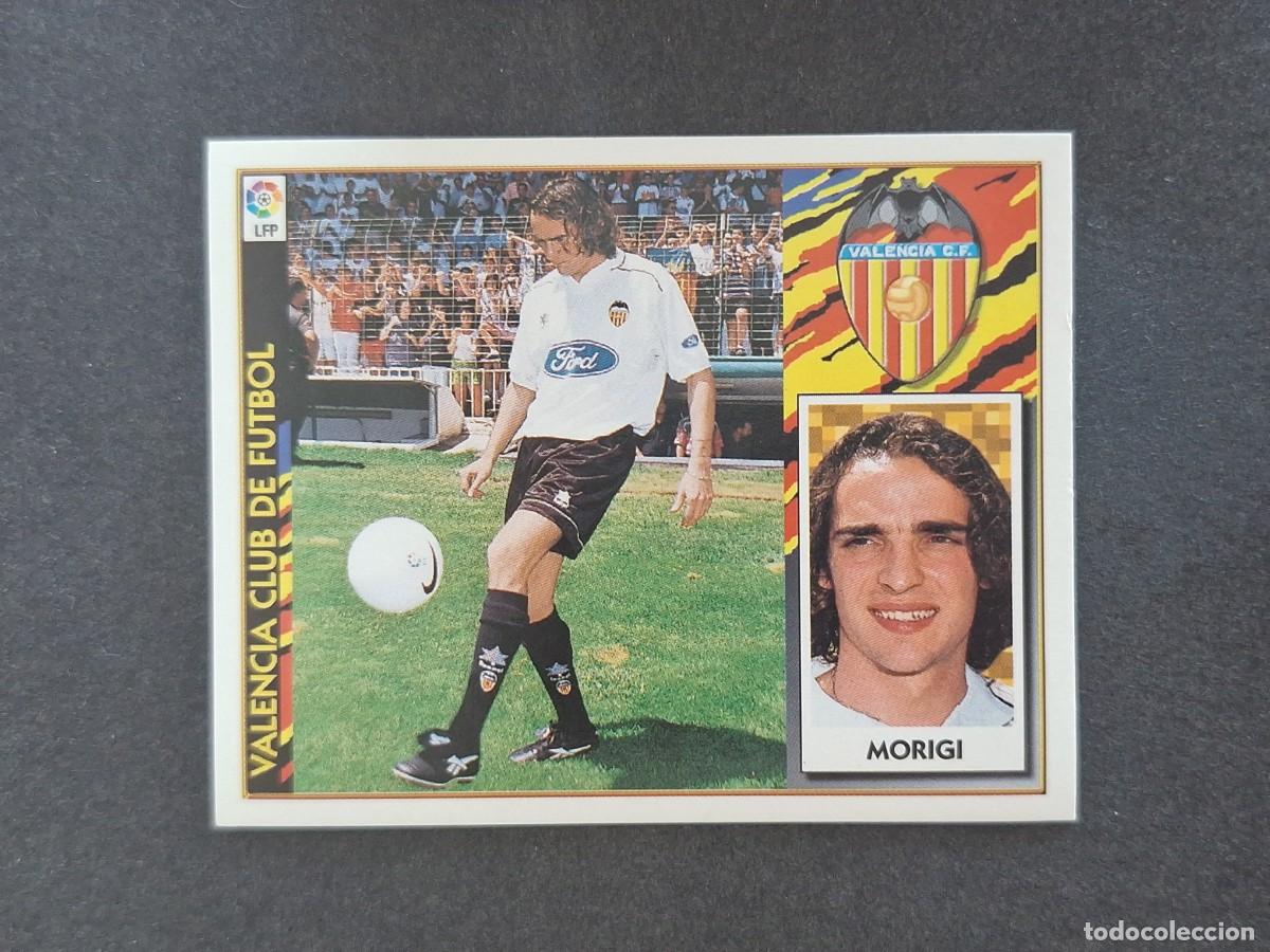 Cromos de Futebol: L4 MORIGI VALENCIA C. F. COLOCA LIGA ESTE 1997 1998 97 98 NUNCA PEGADO SIN PEGAR