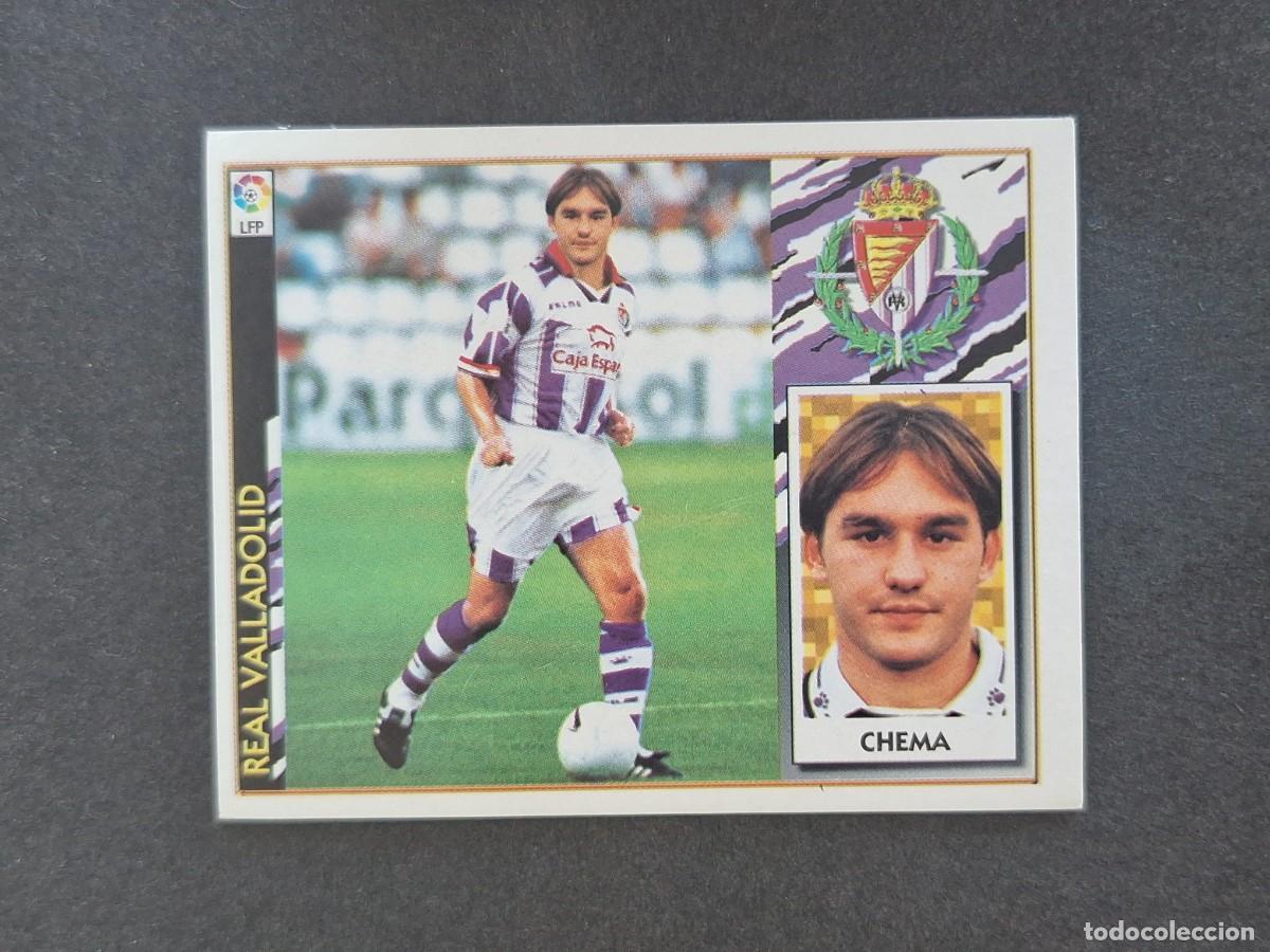 Football Stickers: L4 CHEMA REAL VALLADOLID COLOCA LIGA ESTE 1997 1998 97 98 NUNCA PEGADO SIN PEGAR