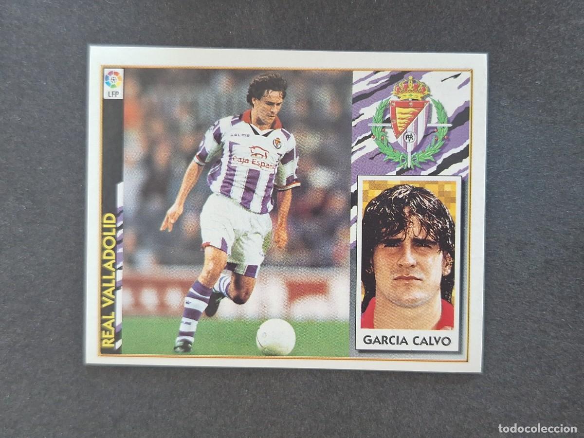 Football Stickers: L4 GARCIA CALVO REAL VALLADOLID COLOCA LIGA ESTE 1997 1998 97 98 NUNCA PEGADO SIN PEGAR