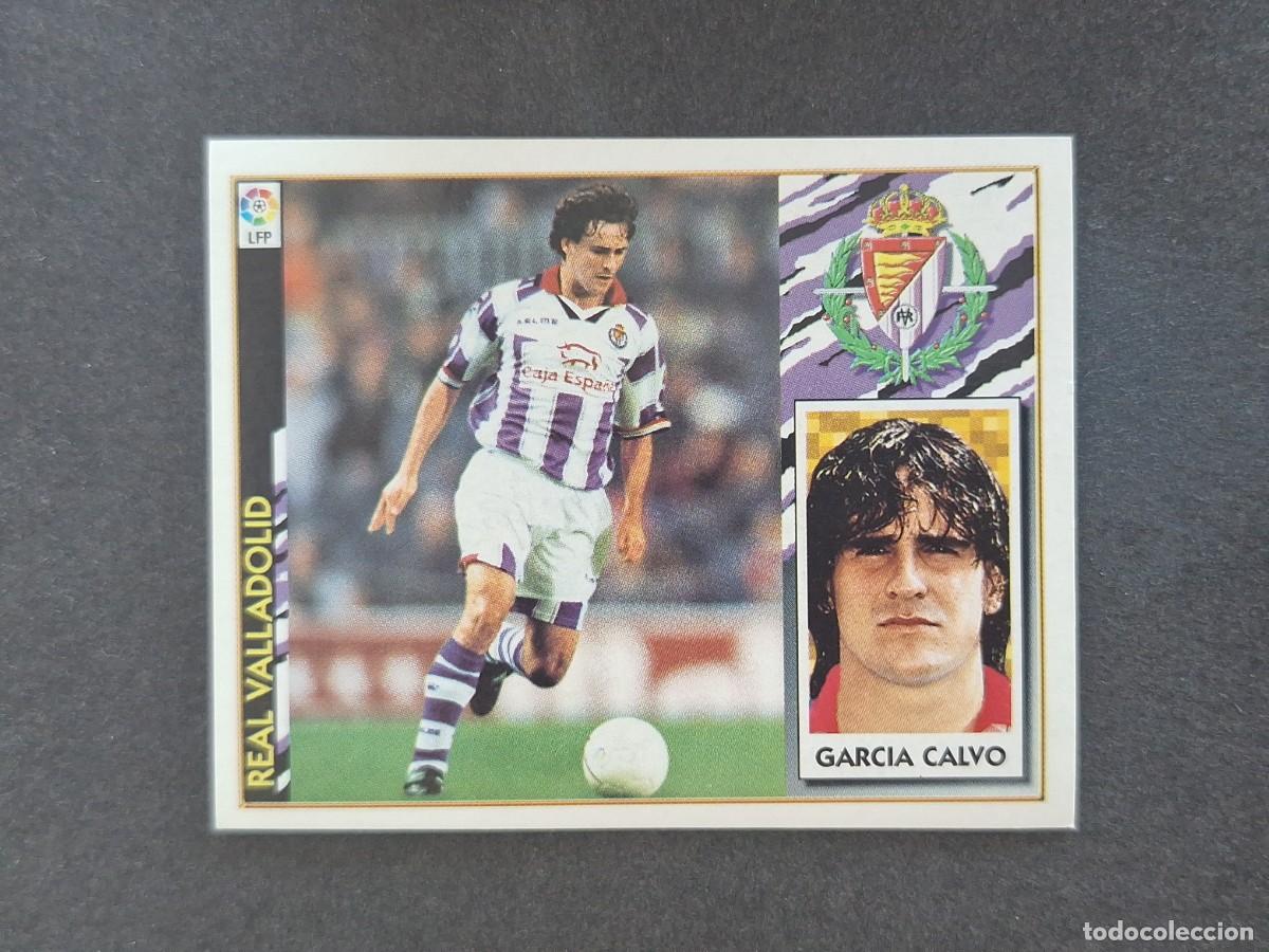 Football Stickers: L4 GARCIA CALVO REAL VALLADOLID COLOCA LIGA ESTE 1997 1998 97 98 NUNCA PEGADO SIN PEGAR