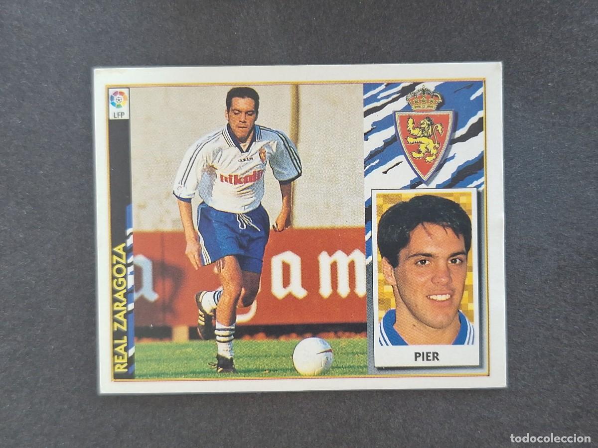 Football Stickers: L4 PIER REAL ZARAGOZA COLOCA LIGA ESTE 1997 1998 97 98 NUNCA PEGADO SIN PEGAR