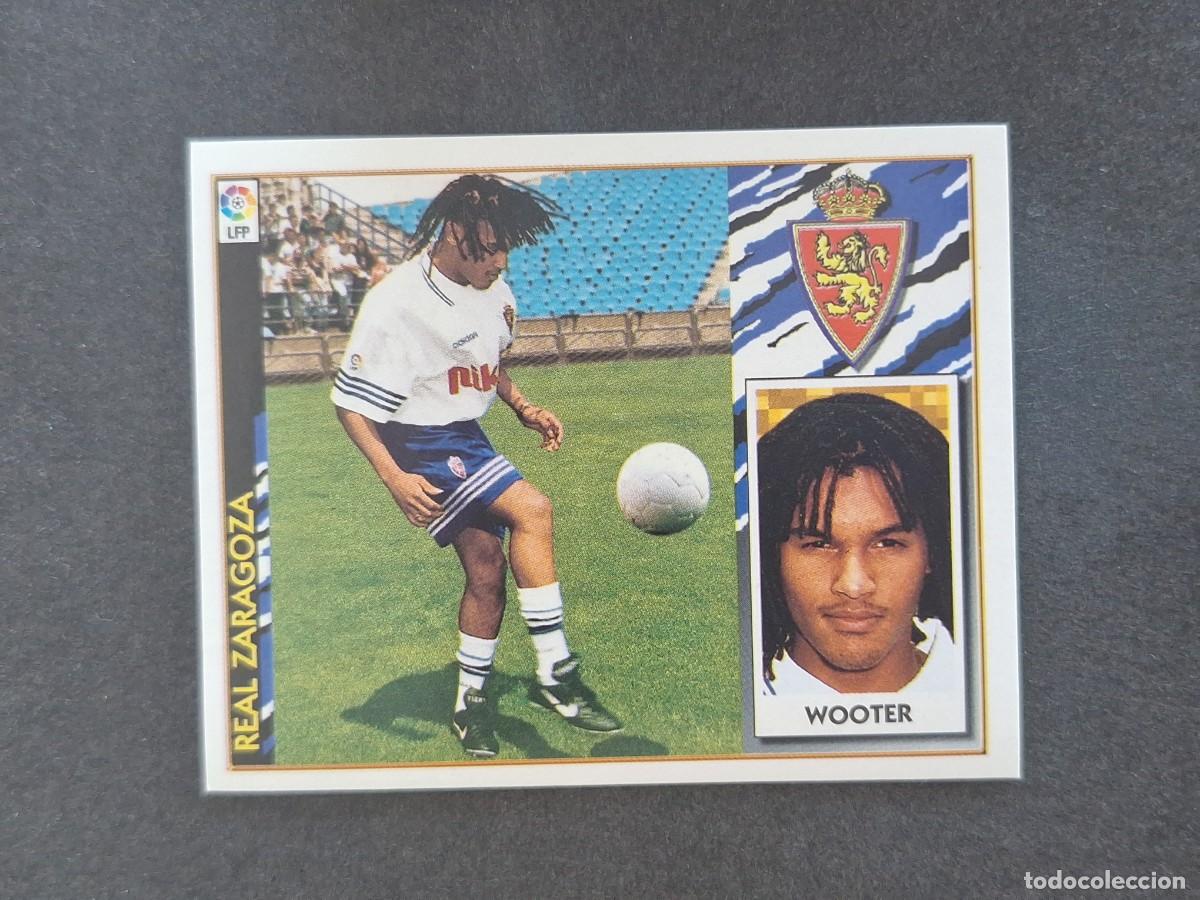 Football Stickers: L4 WOOTER REAL ZARAGOZA COLOCA LIGA ESTE 1997 1998 97 98 NUNCA PEGADO SIN PEGAR