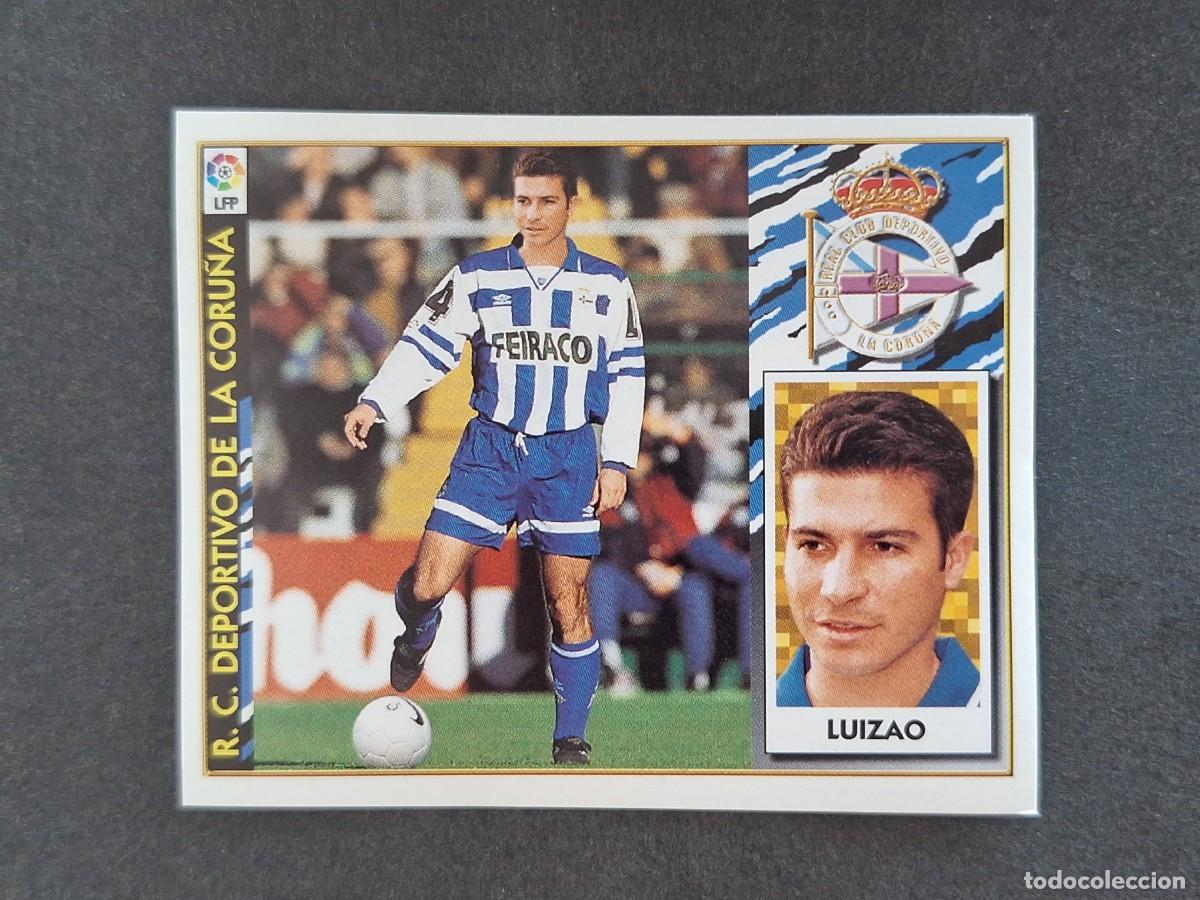 Cartes &agrave; collectionner de Football: L4 LUIZAO DEPORTIVO DE LA CORU&Ntilde;A VERSION FICHAJE 2 LIGA ESTE 1997 1998 97 98 NUNCA PEGADO SIN PEGAR