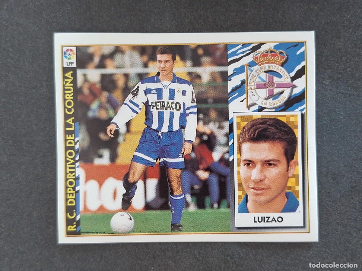Cartes &agrave; collectionner de Football: L4 LUIZAO DEPORTIVO DE LA CORU&Ntilde;A VERSION FICHAJE 2 LIGA ESTE 1997 1998 97 98 NUNCA PEGADO SIN PEGAR