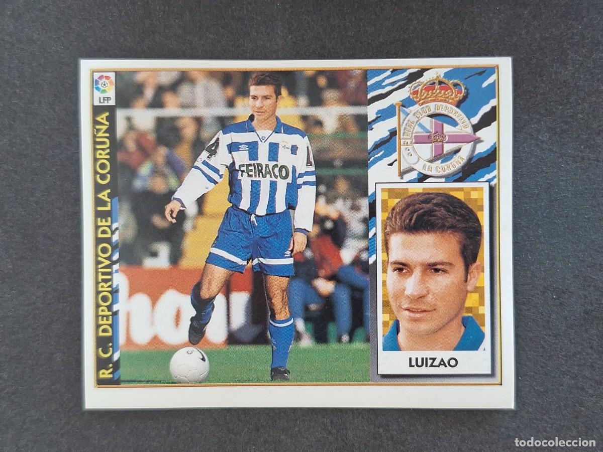 Cartes &agrave; collectionner de Football: L4 LUIZAO DEPORTIVO DE LA CORU&Ntilde;A VERSION FICHAJE 2 LIGA ESTE 1997 1998 97 98 NUNCA PEGADO SIN PEGAR