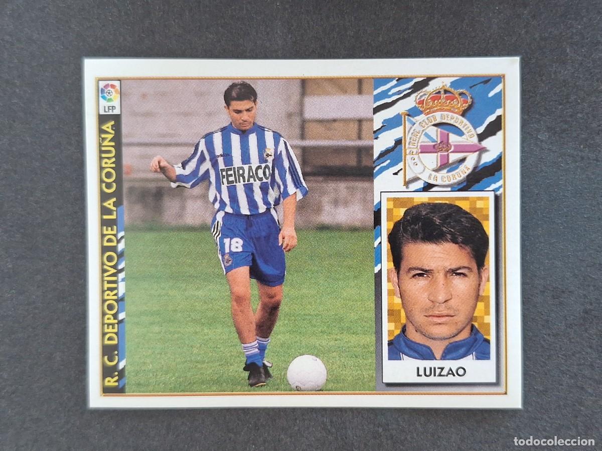 Cartes &agrave; collectionner de Football: L4 LUIZAO DEPORTIVO DE LA CORU&Ntilde;A FICHAJE 2 LIGA ESTE 1997 1998 97 98 NUNCA PEGADO SIN PEGAR