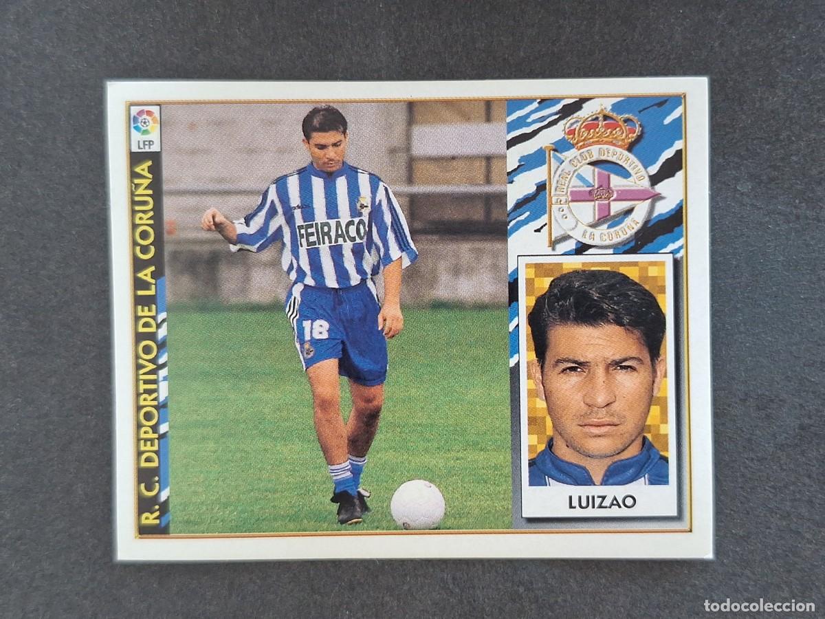 Cartes &agrave; collectionner de Football: L4 LUIZAO DEPORTIVO DE LA CORU&Ntilde;A FICHAJE 2 LIGA ESTE 1997 1998 97 98 NUNCA PEGADO SIN PEGAR