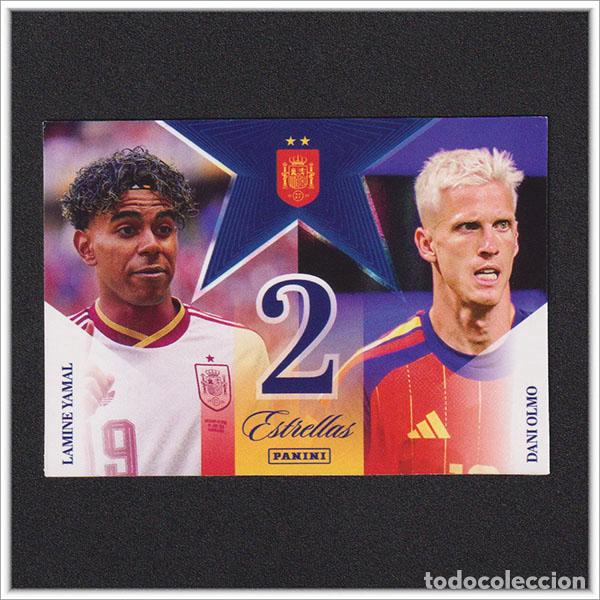 Football Stickers: PANINI CLUB PASI&Oacute;N ESPA&Ntilde;A 2026 MUNDIAL DANI OLMO LAMINE YAMAL 49 2 ESTRELLAS SELECCI&Oacute;N ESPA&Ntilde;OLA