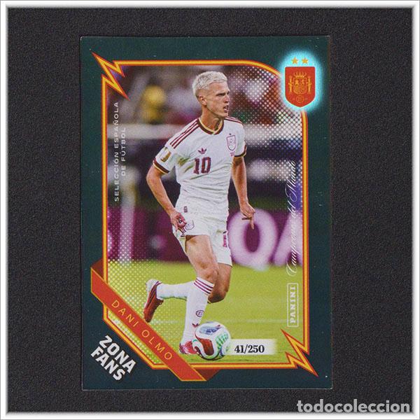Football Stickers: 41/250 PANINI CLUB PASI&Oacute;N ESPA&Ntilde;A 2026 MUNDIAL DANI OLMO KN42 ZONA FANS COLECCI&Oacute;N SELECCI&Oacute;N ESPA&Ntilde;OLA
