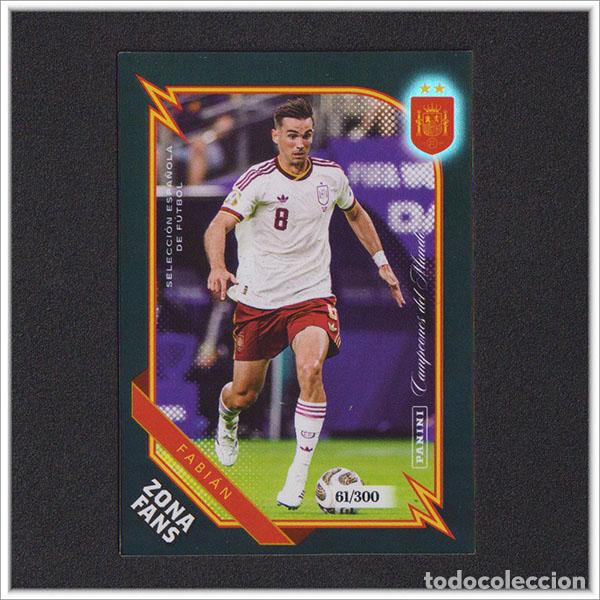 Football Stickers: 61/300 PANINI CLUB PASI&Oacute;N ESPA&Ntilde;A 2026 MUNDIAL FABIAN KN39 ZONA FANS COLECCI&Oacute;N SELECCI&Oacute;N ESPA&Ntilde;OLA
