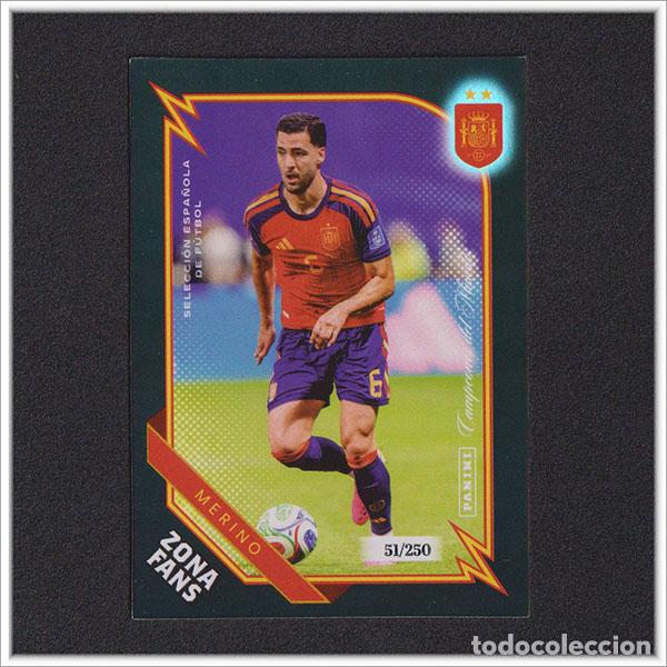 Fu&szlig;ball-Sticker: 51/250 PANINI CLUB PASI&Oacute;N ESPA&Ntilde;A 2026 MUNDIAL MIKEL MERINO KN40 ZONA FANS ALBUM SELECCI&Oacute;N ESPA&Ntilde;OLA