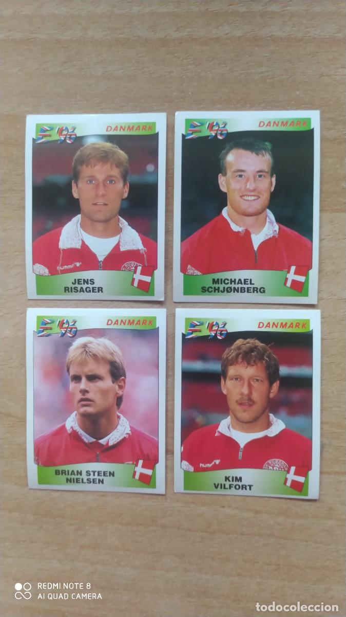 Fu&szlig;ball-Sticker: DINAMARCA 286 KIM VILFORT EUROCOPA 1996 -EURO 96 -C7
