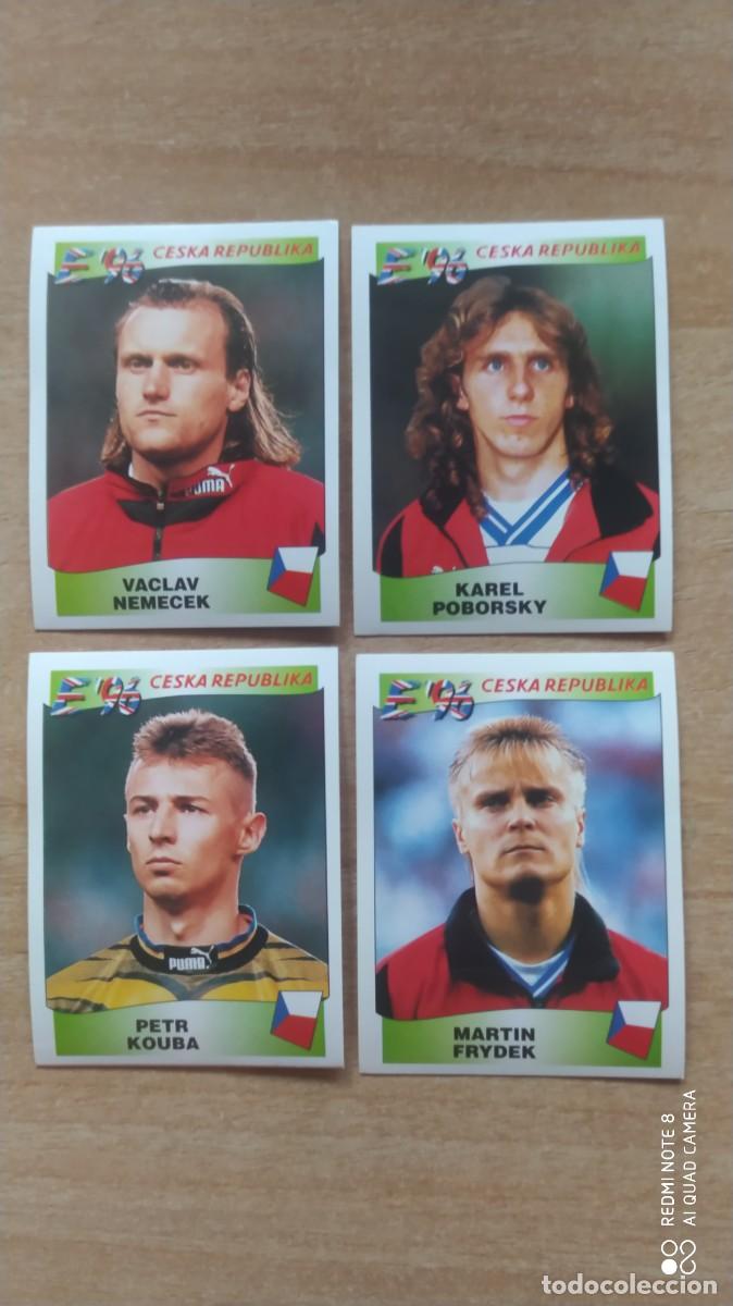 Fu&szlig;ball-Sticker: REPUBLICA CHECA 225 NEMECEK EUROCOPA 1996 -EURO 96 -C7