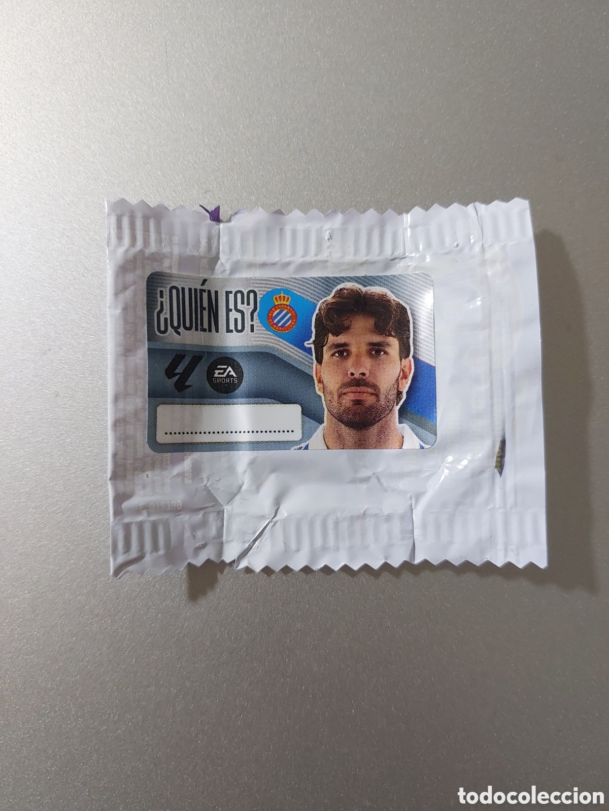 Figurine di Calcio: CABRERA &iquest;QUIEN ES? ESPANYOL CHICLE LIGA 2026 2027 26 27 ESTE PANINI NUNCA PEGADO