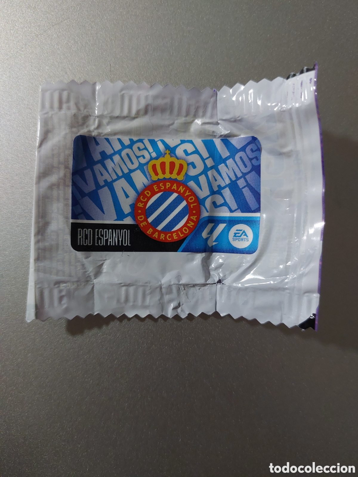 Figurine di Calcio: ESCUDO RCD ESPANYOL CHICLES CHICLE SIN PEGAR PANINI LIGA ESTE 26 27 2026 2027