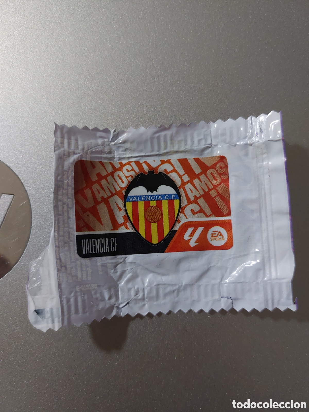 Cromos de Futebol: ESCUDO VALENCIA CF CHICLES CHICLE SIN PEGAR PANINI LIGA ESTE 26 27 2026 2027