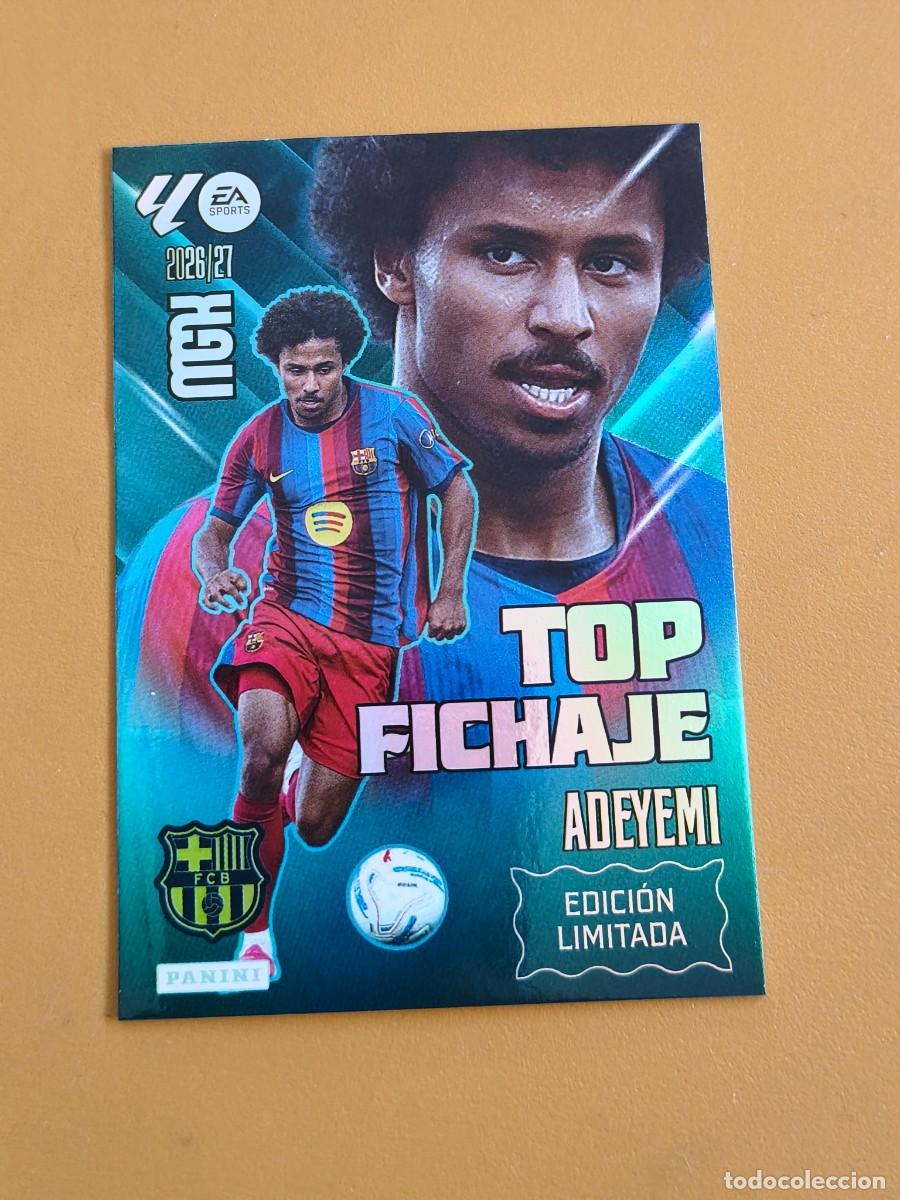 Cromos de Futebol: adeyemi, 2026 27 top fichaje edicion limitada