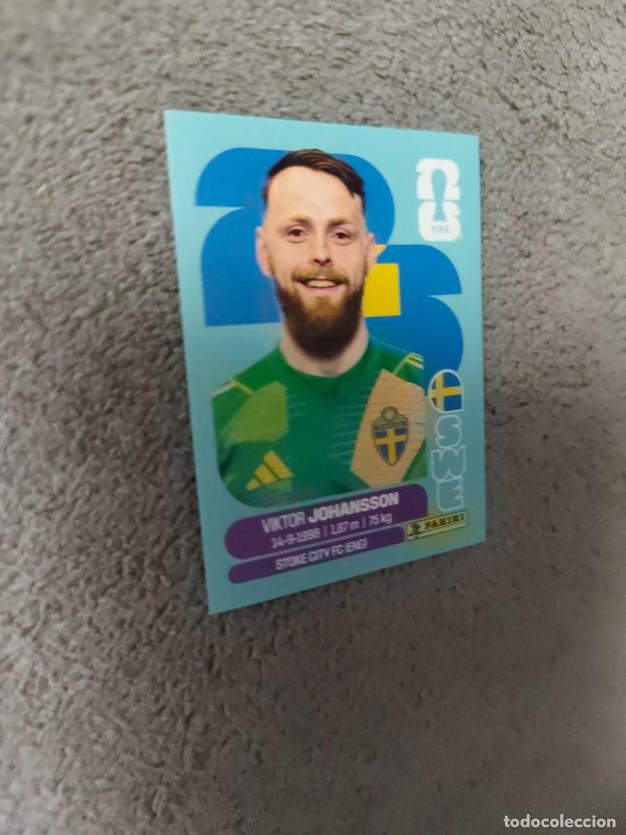 Cromos de Futebol: SWE 2 SWE2 MUNDIAL 2026 PANINI VICTOR JOHANSSON SUECIA 26 WORLD CUP STICKER PANINI FIFA AAZ