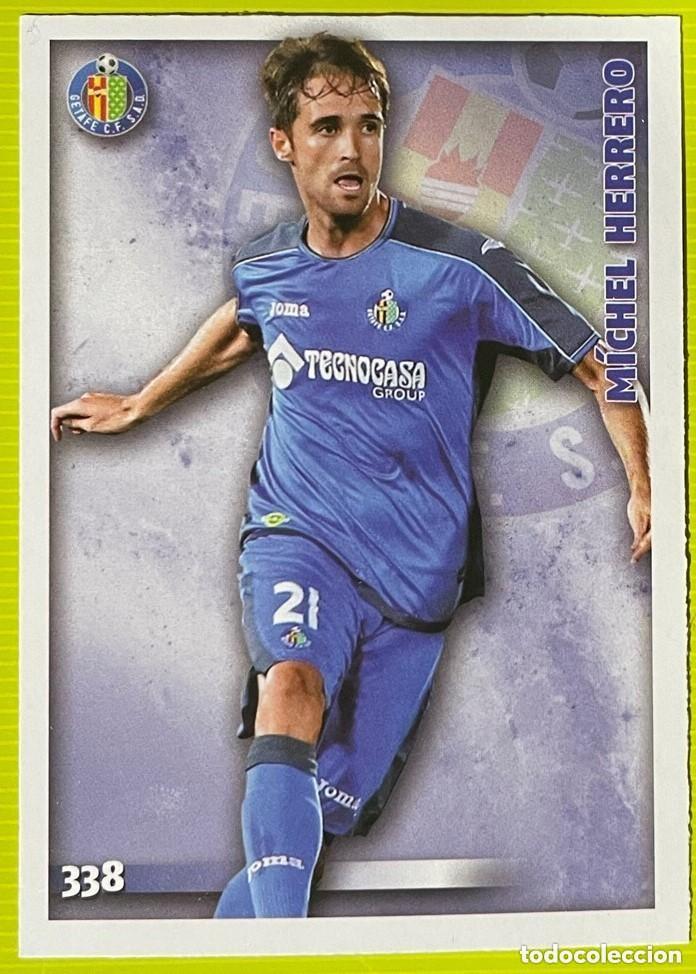 Cromos de Futebol: 336 MICHEL GETAFE CF FICHAS ALBUM MUNDICROMO 2014 2015 14 15