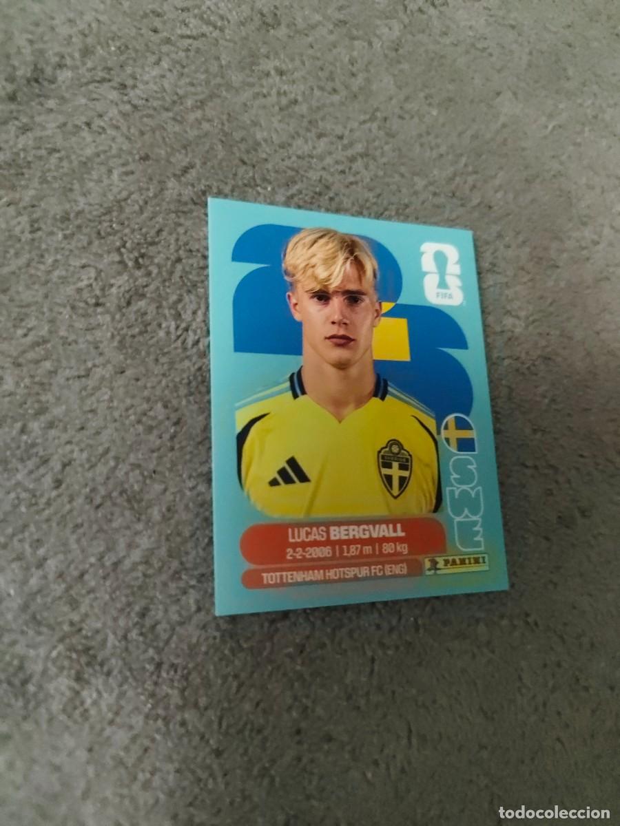 Cromos de Futebol: SWE 8 SWE8 MUNDIAL 2026 PANINI LUCAS BERGVALL SUECIA 26 WORLD CUP STICKER PANINI FIFA AAZ