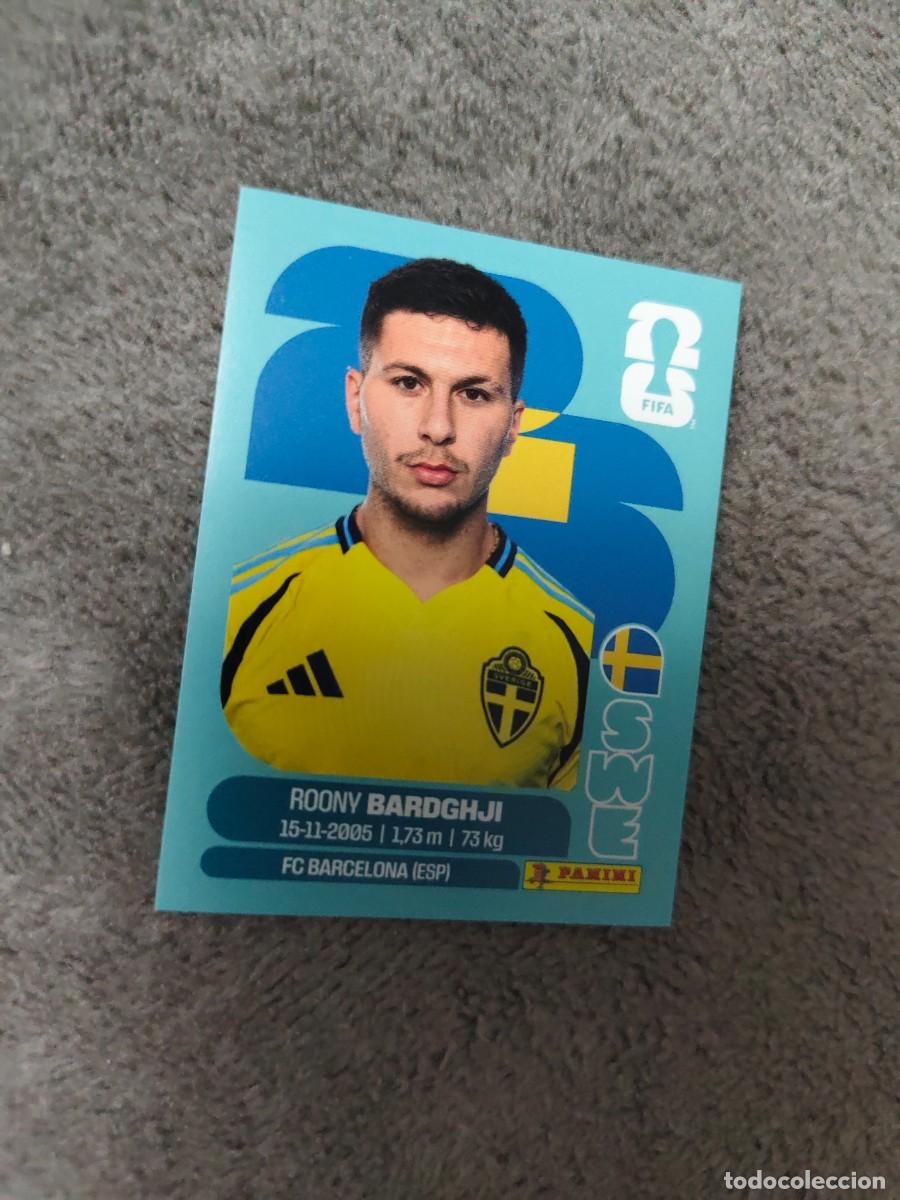 Cromos de Futebol: SWE SWE16 16 MUNDIAL 2026 PANINI ROONY BARDGHJI SUECIA 26 WORLD CUP STICKER PANINI FIFA AAZ