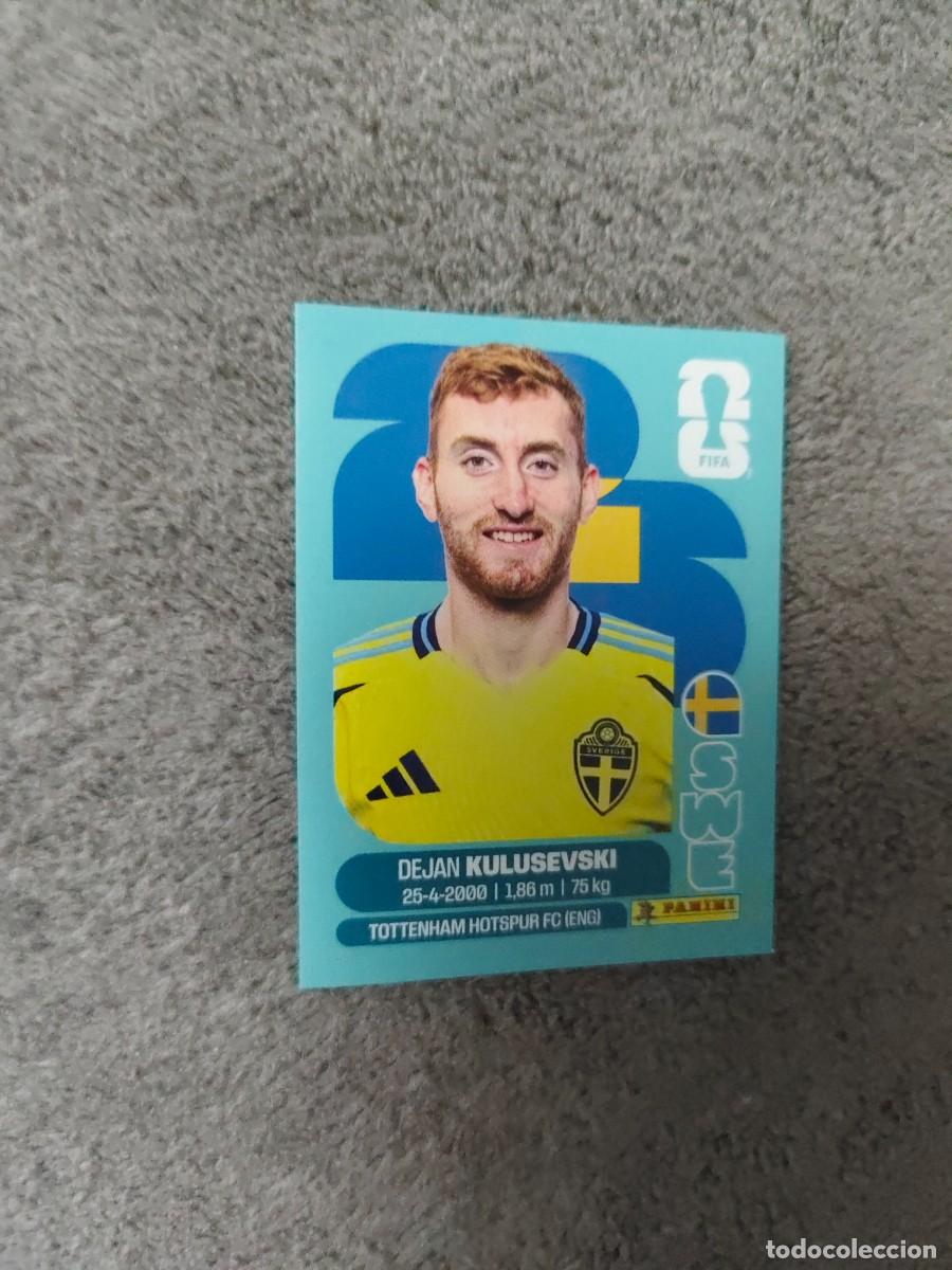 Cartes &agrave; collectionner de Football: SWE SWE17 17 MUNDIAL 2026 PANINI DEJAN KULUSEVSKI SUECIA 26 WORLD CUP STICKER PANINI FIFA AAZ