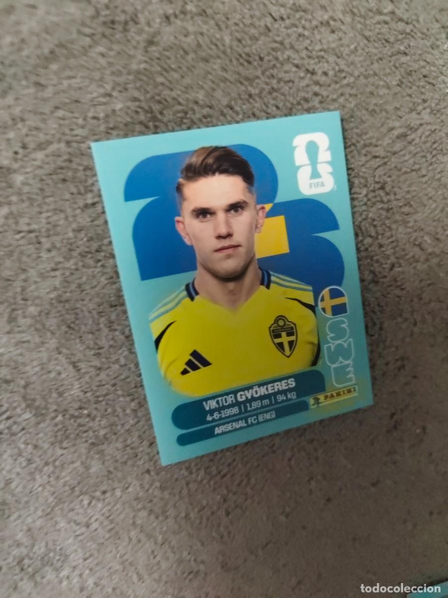 Cartes &agrave; collectionner de Football: SWE SWE20 20 MUNDIAL 2026 PANINI VIKTOR GY&Ouml;KERES SUECIA 26 WORLD CUP STICKER PANINI FIFA AAZ