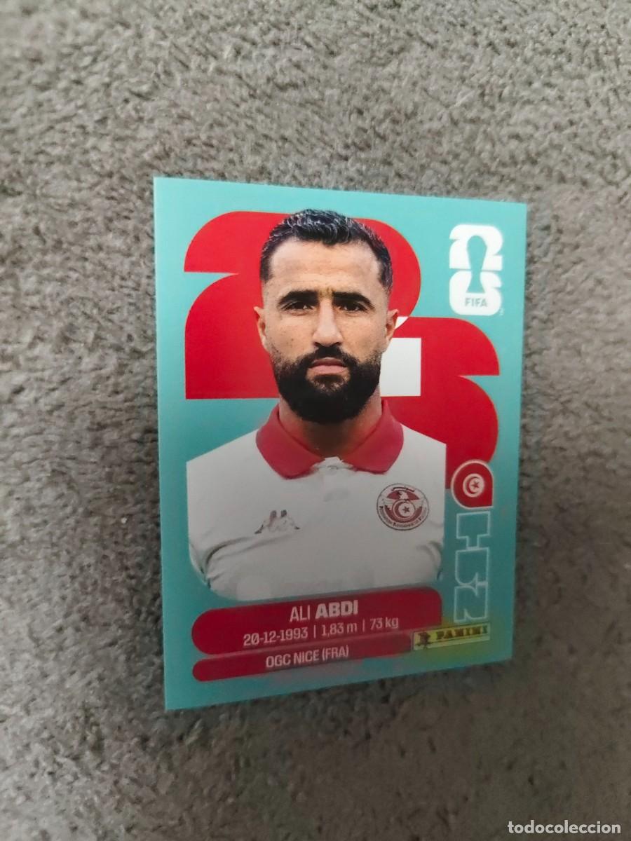 Cartes &agrave; collectionner de Football: TUN 7 TUN7 MUNDIAL 2026 PANINI ALI ABDI T&Uacute;NEZ 26 WORLD CUP STICKER PANINI FIFA AAZ